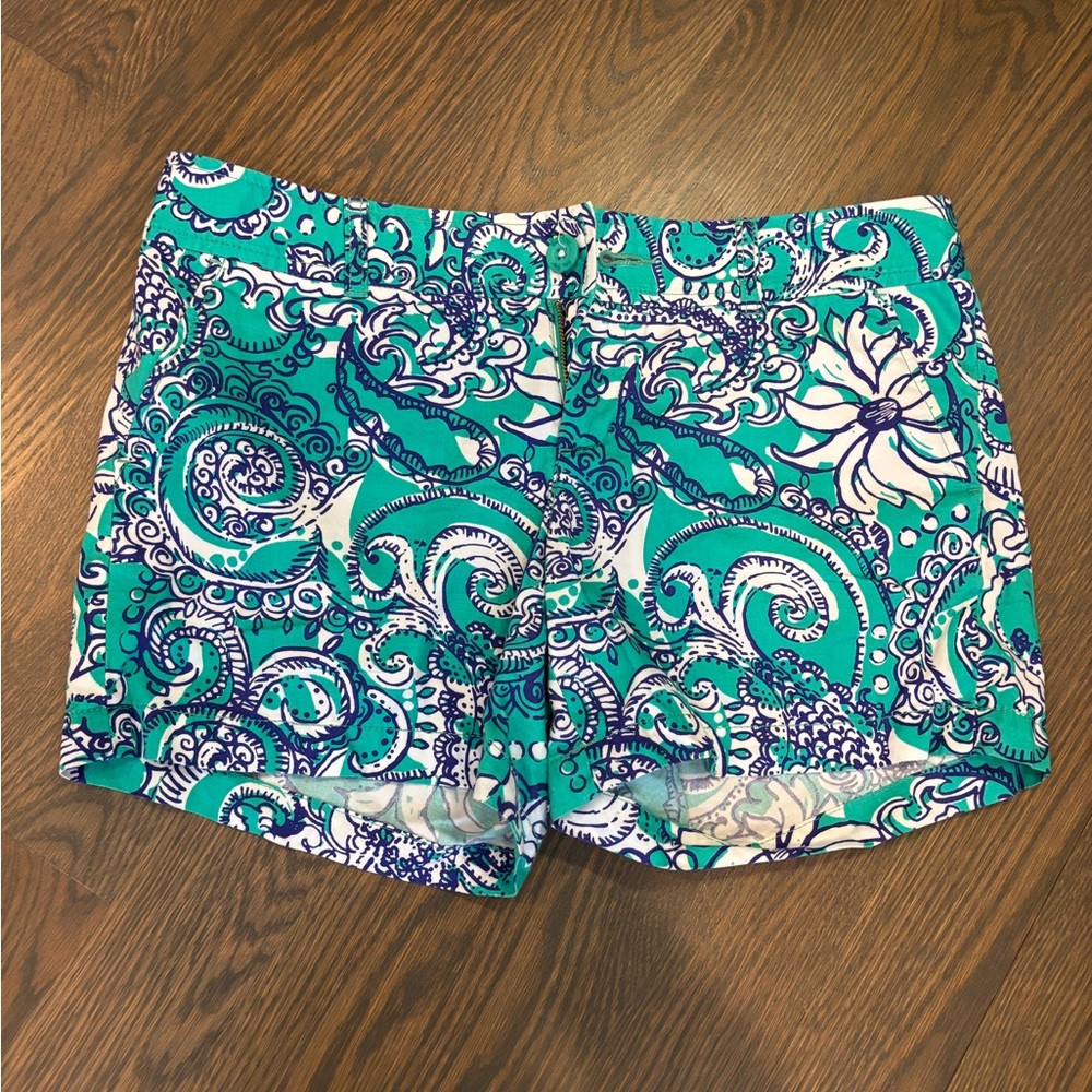 Lilly Pulitzer Callahan Shorts - Montauk (seafoam green)